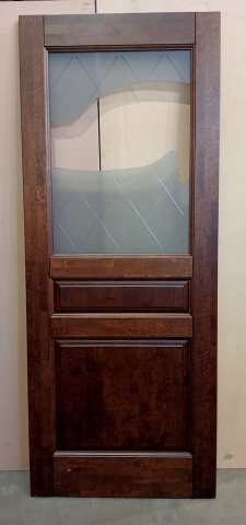 Дверь Валенсия  ОРЕХ АНТИЧНЫЙ СА №963: Механические повреждения, отсутствует стекло