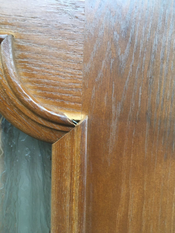 Дверь Выставочный образец орех №649: Мелкие потертости, царапины