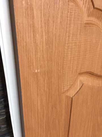 Дверь Выставочный образец ольха №705: Мелкие потертости, царапины