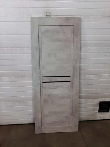 Дверь NEXT 2 муар светло-серый №410: Механические повреждения