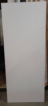 Дверь Scandi S белый RAL 9003 №1456